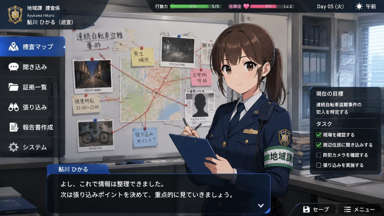 极道无赖EX 女警鮎川光 剧情流程 内容截图 1