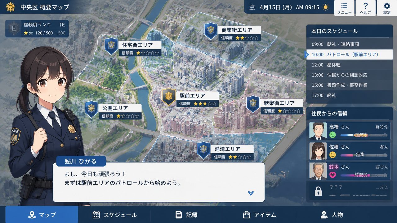 极道无赖EX 女警鮎川光 存档回收 画面 5